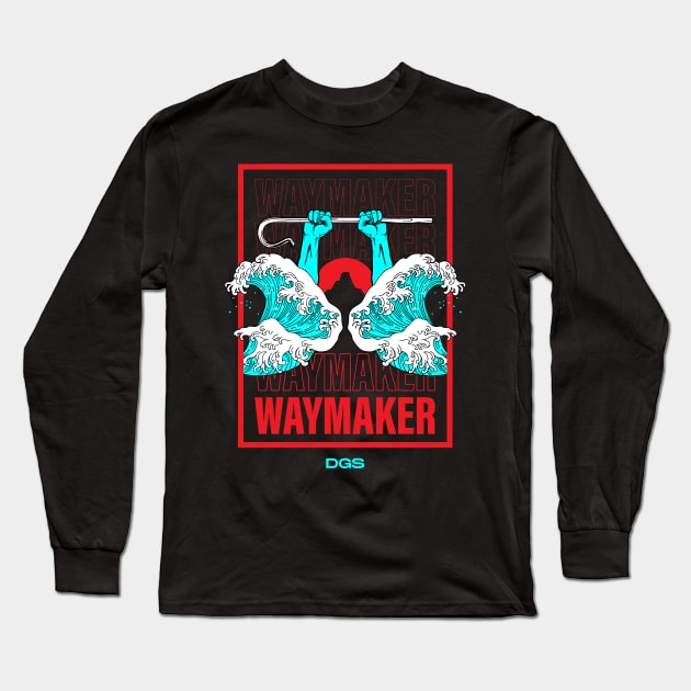 DGS WAYMAKER V1 Long Sleeve T-Shirt by weckywerks